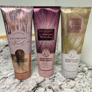 Moisturizing bath and body works shower bundle